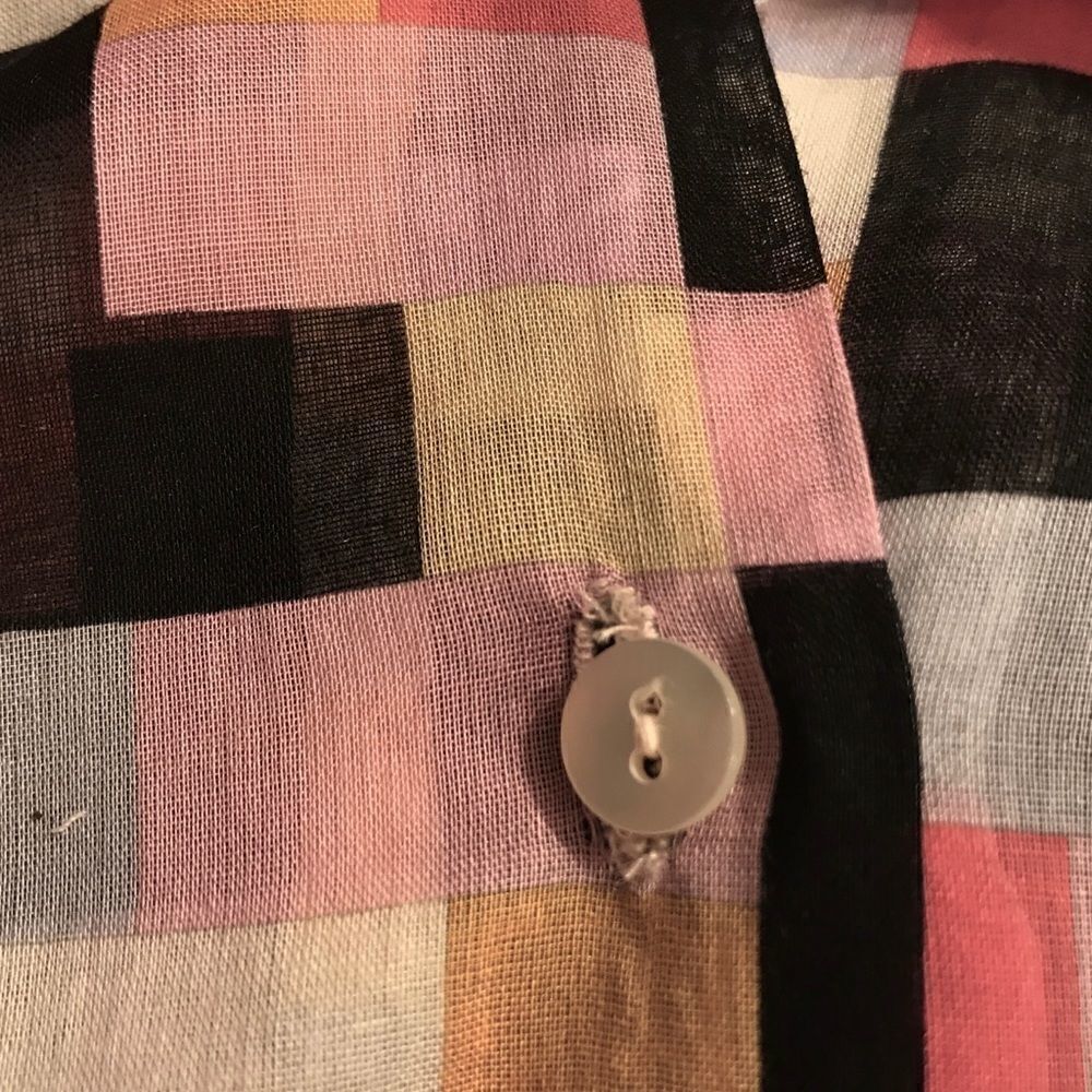 LEGGIADRO 2 piece dress geometric pattern M - Picture 8 of 8
